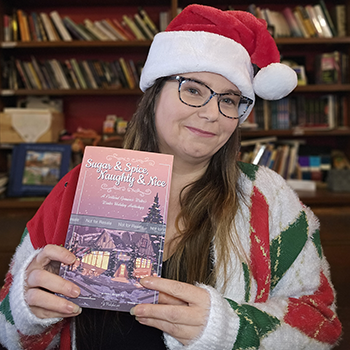 Jenni with book